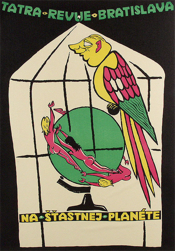 Neznámy autor – Tatra revue Bratislava. Na šťastnej planéte 