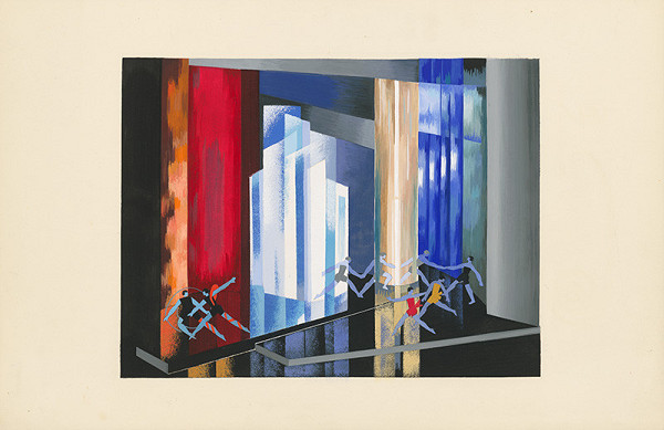 Alexandra Exter – Maquettes de Théatre I.-XV. 