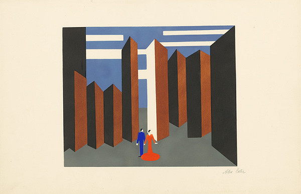 Alexandra Exter – Maquettes de Théatre I.-XV. 