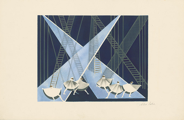 Alexandra Exter – Maquettes de Théatre I.-XV. 