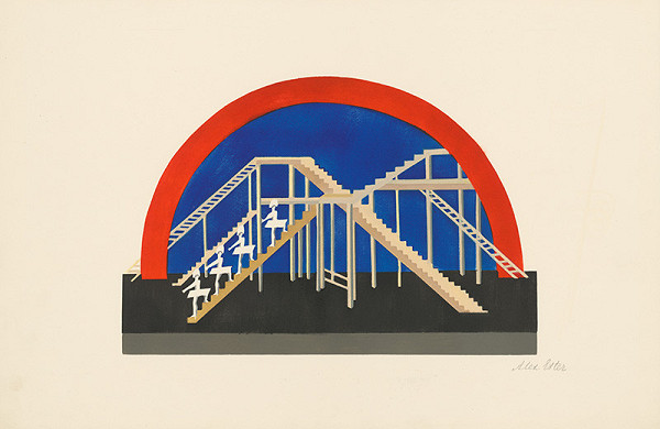 Alexandra Exter – Maquettes de Théatre I.-XV. 