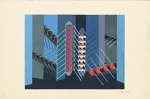 Alexandra Exter – Maquettes de Théatre I.-XV. 