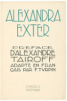 Alexandra Exter – Maquettes de Théatre - textová časť 
