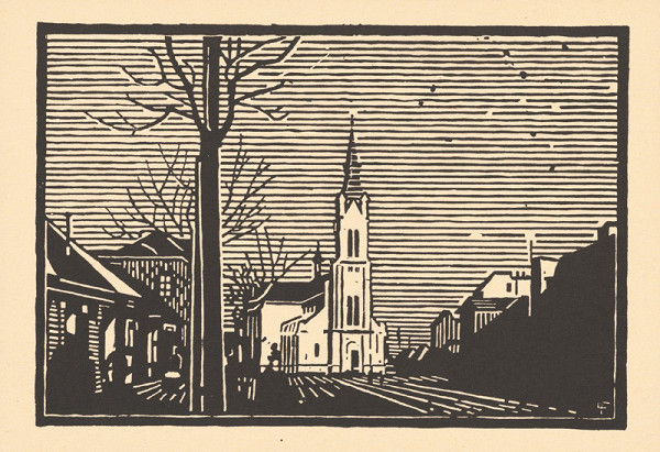 Ľudovít Fulla – Blumentálsky kostol. Pohľadnice podľa pôvodných drevorezov III.