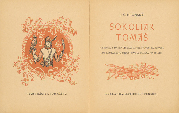 Jaroslav Vodrážka – J. C. Hronský: Sokoliar Tomáš 