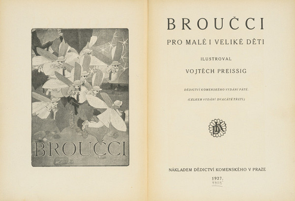 Vojtěch Preissig – Broučci pro malé i veliké děti  