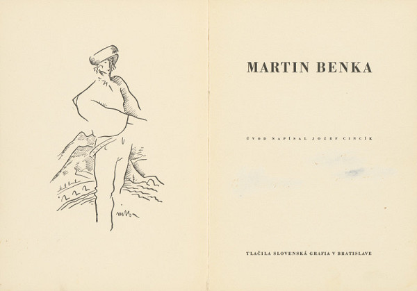 Neznámy autor – Jozef Cincík: Martin Benka 