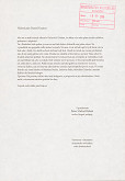 Juraj Kočár – Listy ministrovi kultúry SR IV. 