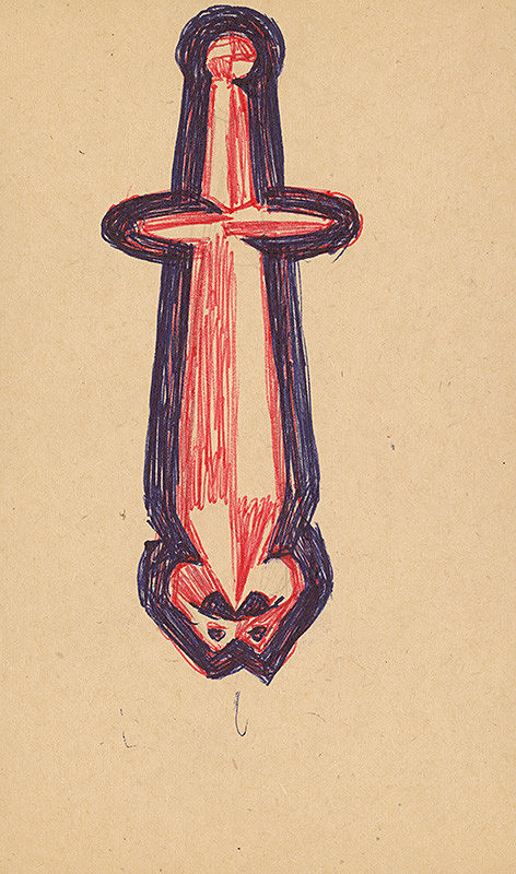 Emil Drličiak – W. Shakespeare: Macbeth. Grafický dizajn sprievodných prvkov - motív 