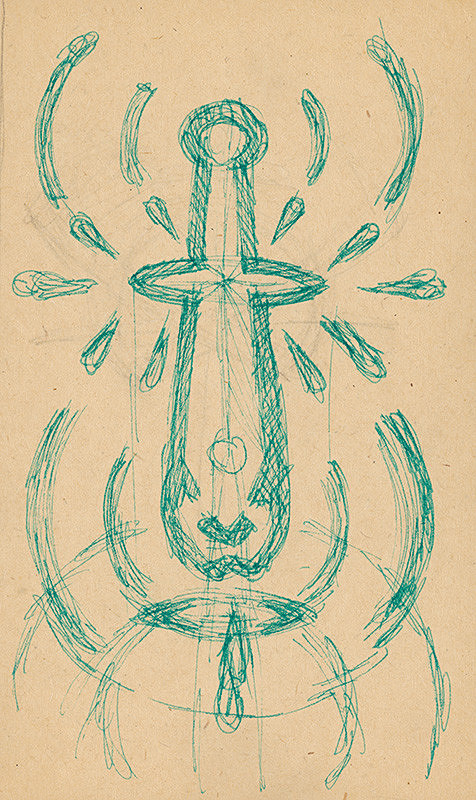 Emil Drličiak – W. Shakespeare: Macbeth. Grafický dizajn sprievodných prvkov - motív 