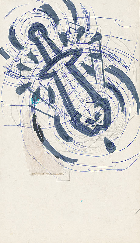 Emil Drličiak – W. Shakespeare: Macbeth. Grafický dizajn sprievodných prvkov - motív 