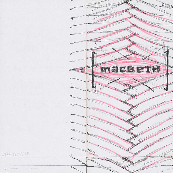 Emil Drličiak – W. Shakespeare: Macbeth. Grafický dizajn sprievodných prvkov  