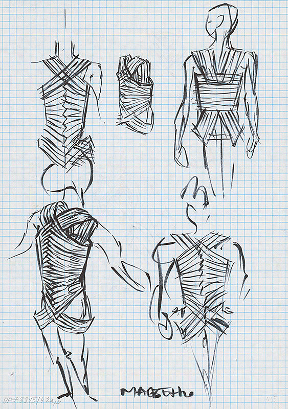 Emil Drličiak – W. Shakespeare: Macbeth. Kostým Macbetha 