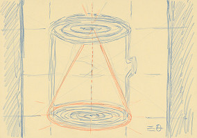 Emil Drličiak – T. Bernhard: Korektúra korektúry. Návrhy scény. 