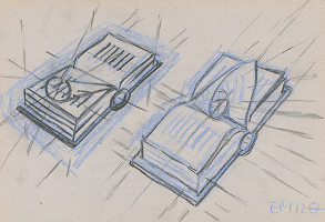 Emil Drličiak – T. Bernhard: Korektúra korektúry. Návrhy scény. 