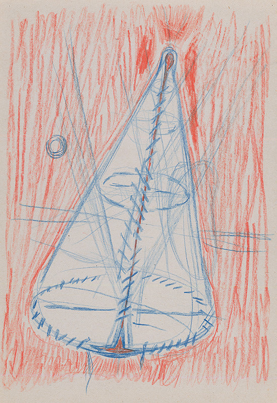 Emil Drličiak – T. Bernhard: Korektúra korektúry. Návrhy scény. 