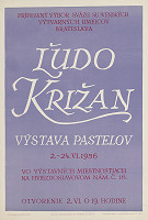Emil Bačík – Výstava pastelov-Ľudo Križan 
