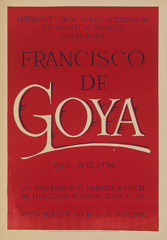 Anton Hollý – Francisco de Goya