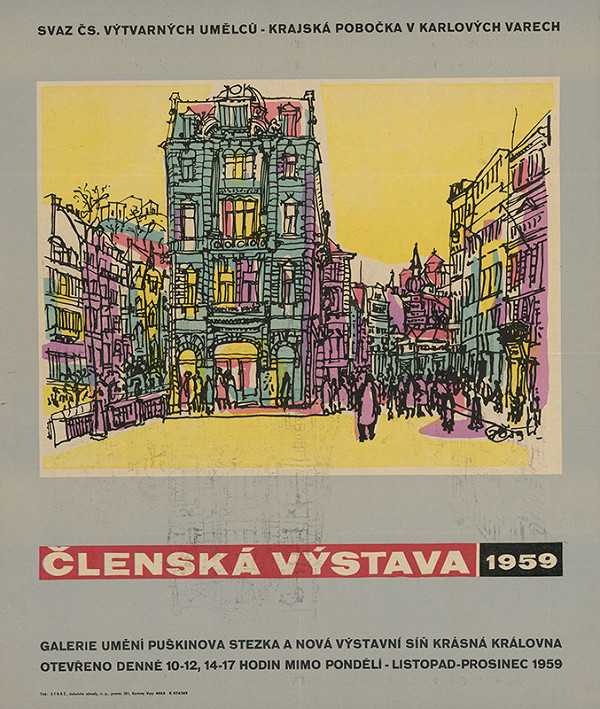 Český autor – Členská výstava 1959