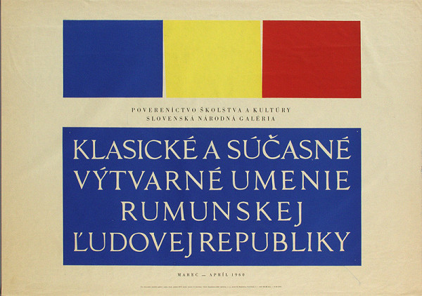 Miroslav Korčian – Klasické a súčasné výtvarné umenie Rumunskej ľud.republiky
