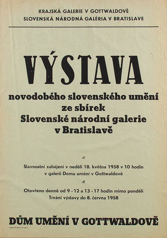 Moravský autor – Výstava novodobého slovenského umenia