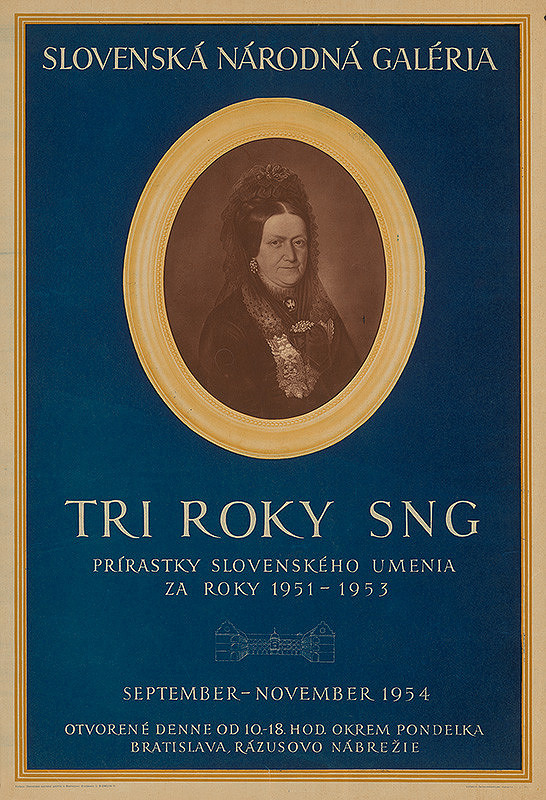 Anton Hollý – Tri roky SNG. Prírastky slovenského umenia za roky 1951 - 1953.