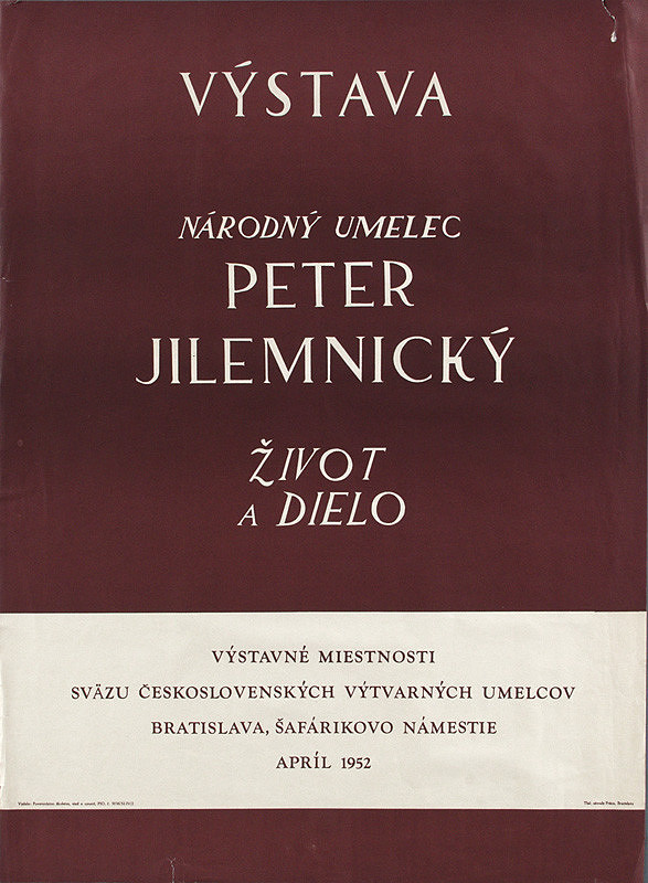 Slovenský autor – Výstava - Peter Jilemnický 
