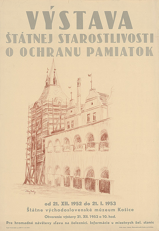 Jozef Majkut – Výstava Štátnej starostlivosti o ochranu pamiatok