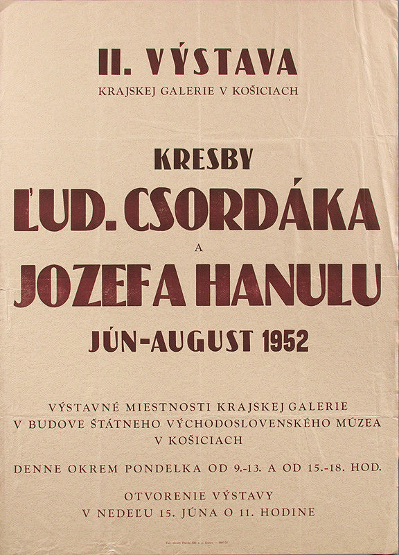 Slovenský autor – Kresby Ľ.Csordáka a J.Hanulu