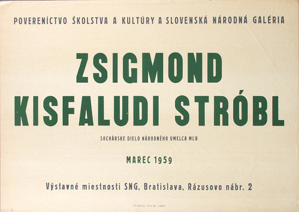 Slovenský autor – Sochárske dielo - Zsigmund Kisfaludi Stróbl