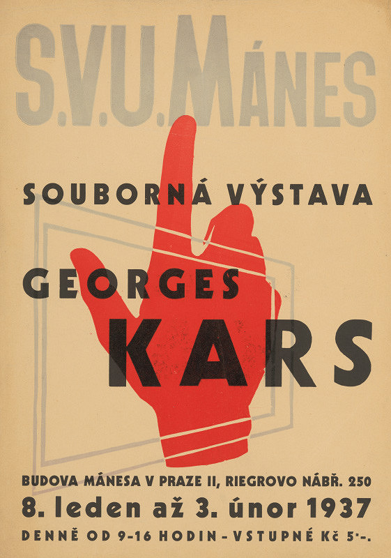 Český autor – Súborná výstava - Georges Kars
