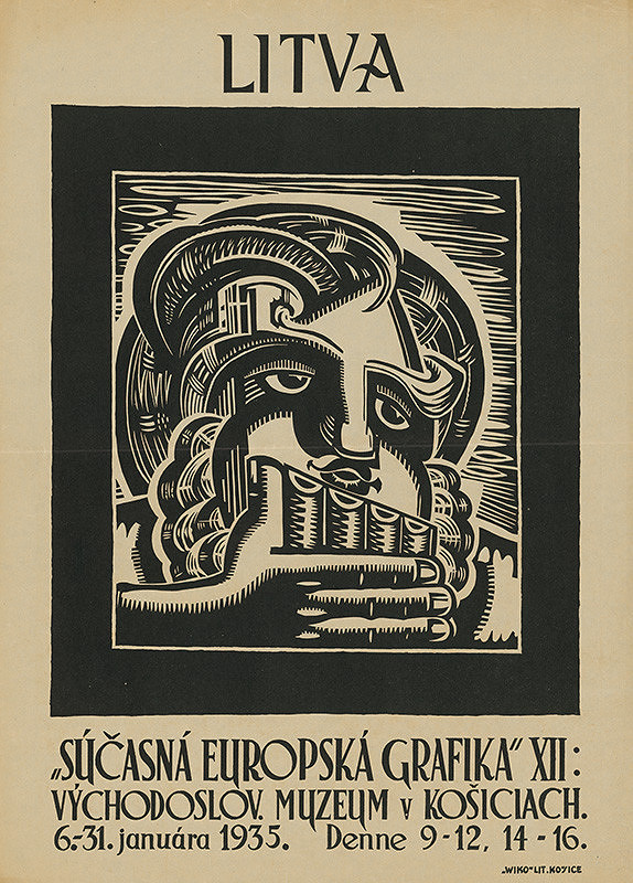 Slovenský autor z 1. polovice 20. storočia – Súčasná európska grafika XII:Litva