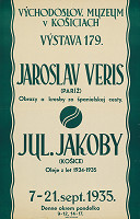 Košický autor – Jaroslav Veris - obrazy a kresby zo španielskej cesty Jakoby-oleje z r.1934-35 