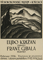 Košický autor – Ľudo Križan -obrazy Fraňo Gibala -plastika 