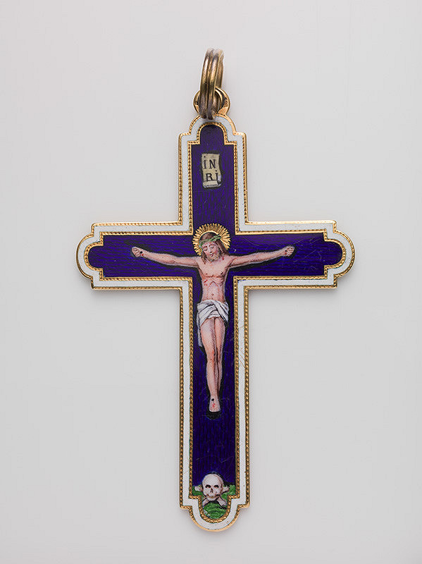 A. Ambros – Závesný kríž emailovaný 