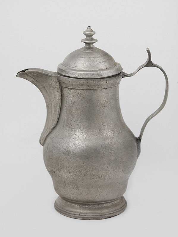 Slovenský cinár z 1. polovice 18. storočia – Kanvička na čokoládu/kávu 