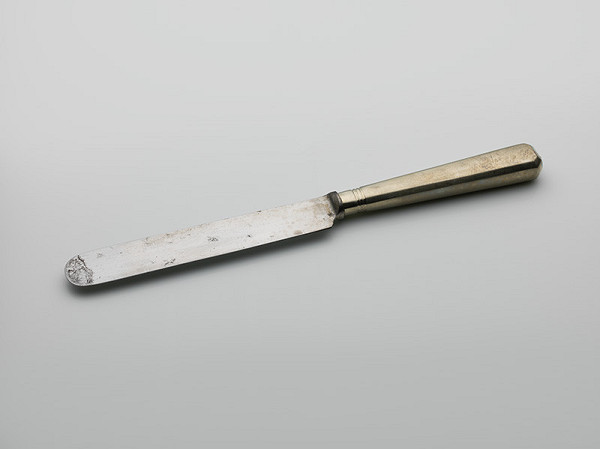 Slovenský remeselník zo začiatku 20. storočia – Príbor - nôž 