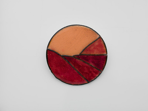 Alexander Česla – Smaltovaná brošňa II. 