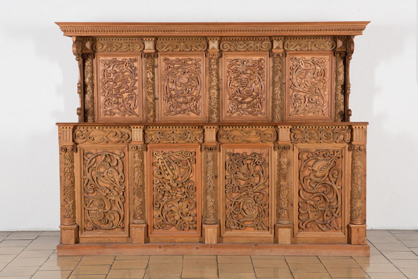 Neznámy majster – Štvorsedadlové stallum 