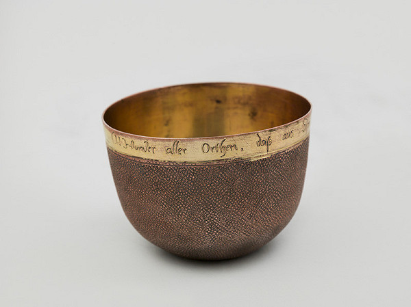 Neznámy autor – Semi-circular bowl with inscription. Souvenir from Špania Dolina 