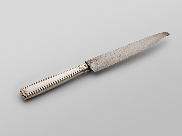 Rakúsko-Uhorský zlatník z 19. storočia – Nôž 