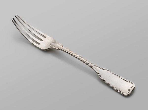 Rakúsko-Uhorský zlatník z 19. storočia – Vidlička dezertná 