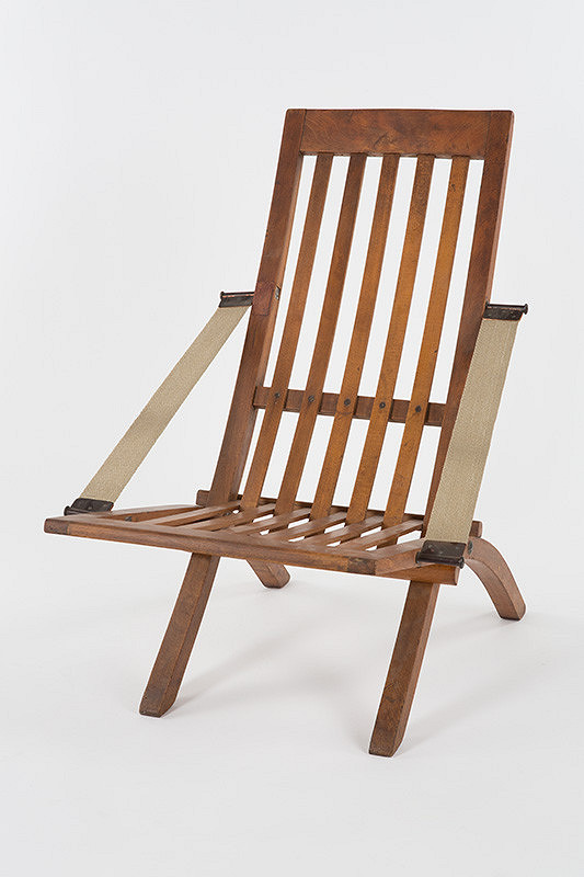 Neznámy autor – Kreslo záhradné skladacie 