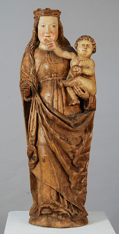 Spišský rezbár zo začiatku 16. storočia – Madona s Ježiškom z okolia Vyšných Repáš