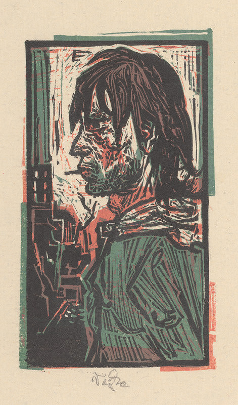 Jaroslav Vodrážka – Muž s cigaretou 