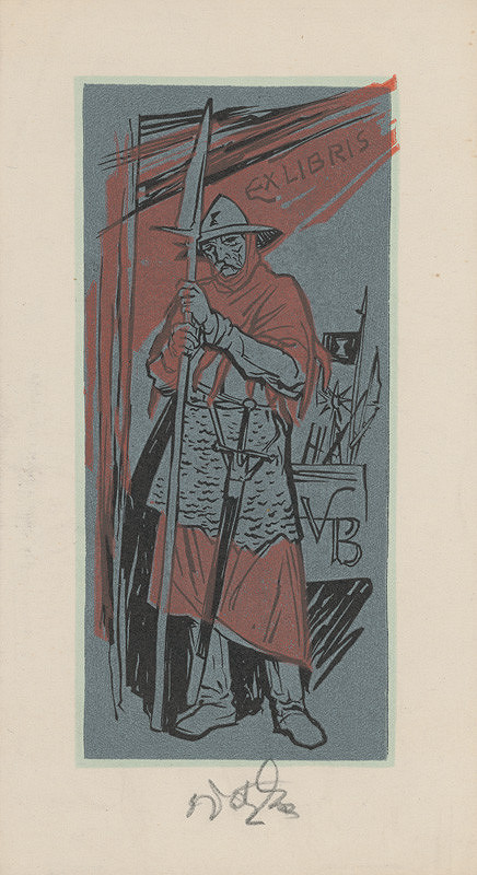 Jaroslav Vodrážka – Ex libris VB 