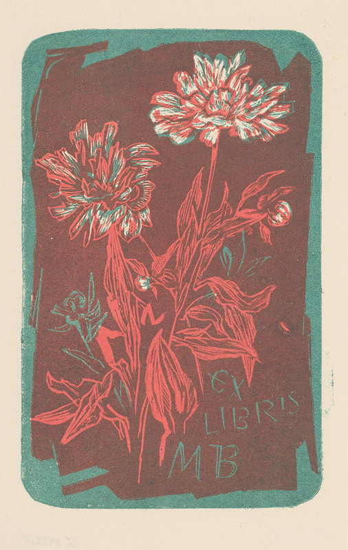 Jaroslav Vodrážka – Ex libris M B 