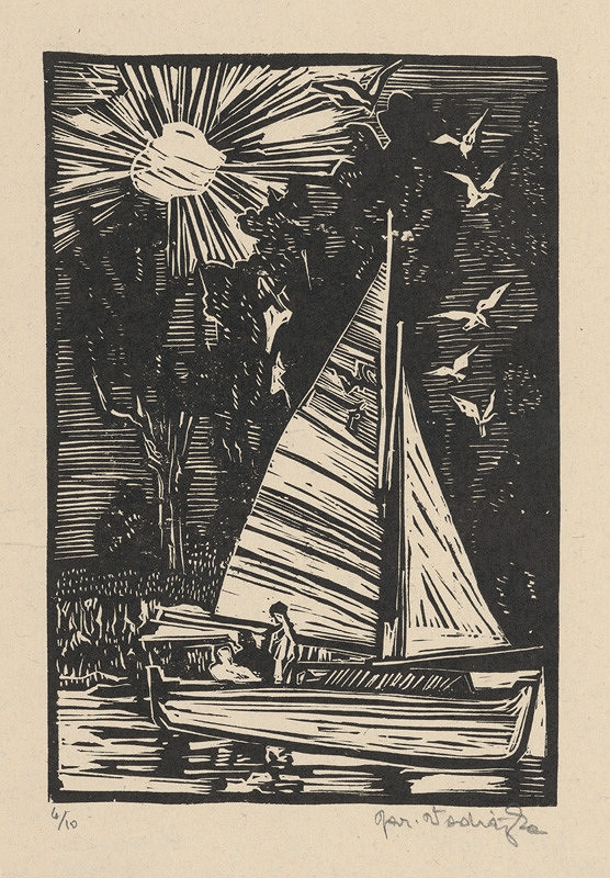 Jaroslav Vodrážka – Na loďke 