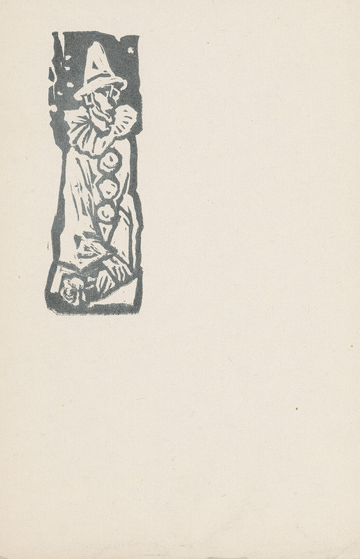 Jaroslav Vodrážka – Klaun s ružou 