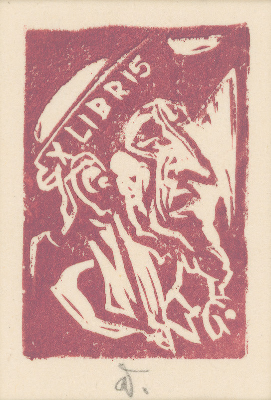 Jaroslav Vodrážka – Ex libris VG 